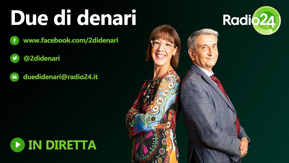 2didenari's tweet photo. In diretta subito dopo il Gr delle 11 su @Radio24_news!
📺📻 https://t.co/6p4qBUJpSA
📍 #Scuola: al via le iscrizioni per il prossimo anno
📍 #Affitti per le vacanze: occhio alle truffe! https://t.co/6JF9f3y9a0