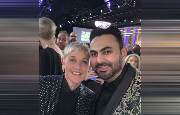 BeirutcomMag's tweet image. محمد كريم يظهر برفقة ألين دي جينيريس بحفل غولدن غلوب beirutcom.net/158349
 #BeirutcomMag via @BeirutcomMag

@mokarimstar #MOHAMED_KARIM #محمد_كريم #Mohamedkarim #GoldenGlobes #EllenDeGeneres