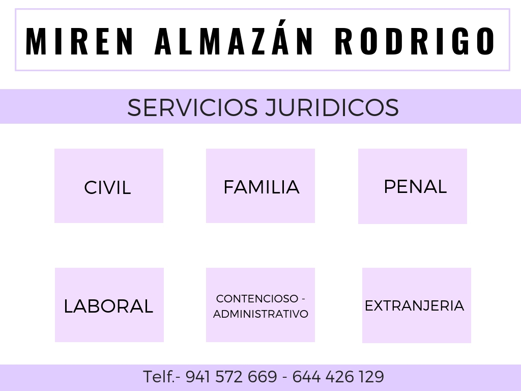 Miren_A_R's tweet photo. ¿Abogados en #LaRioja?
¡Estas son nuestras materias de estudio, llámanos e infórmate sin compromiso!
#Logroño #Haro #Calahorra #Oyon #Viana #Ribafrecha #SanMillanDeLaCogolla #SanVicenteDeLaSonsierra #Sojuela #Briñas #Murillo #Igea #Huercanos #Sotes #Terroba #Torremontalbo #Quel https://t.co/rm2WI3eMRa