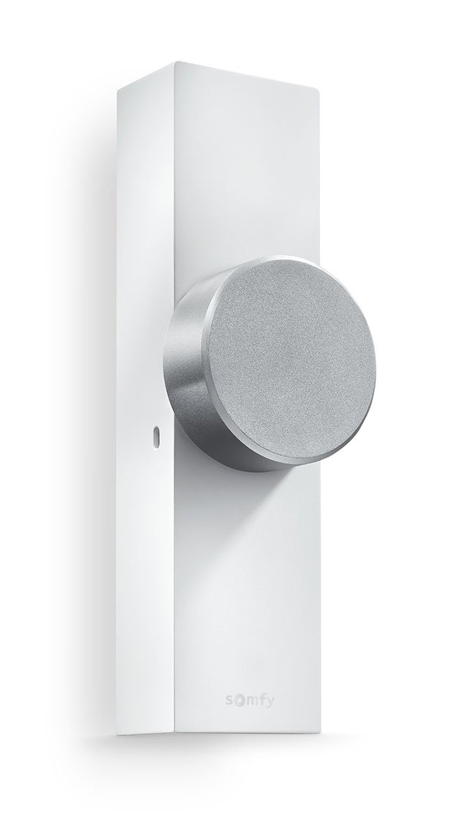 SmartHomeStuff's tweet image. #Somfy Door Keeper, #CES2020. homekitauthority.com/2020/01/somfy-…
