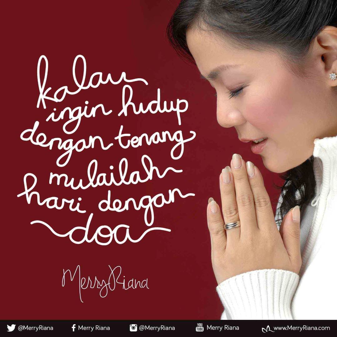 MerryRiana's tweet photo. Kalau ingin hidup dengan tenang mulailah hari dengan doa. 
.
Sudah berdoa belum hari ini?
,
#JadiOrangBaik https://t.co/EutHsdiGkj