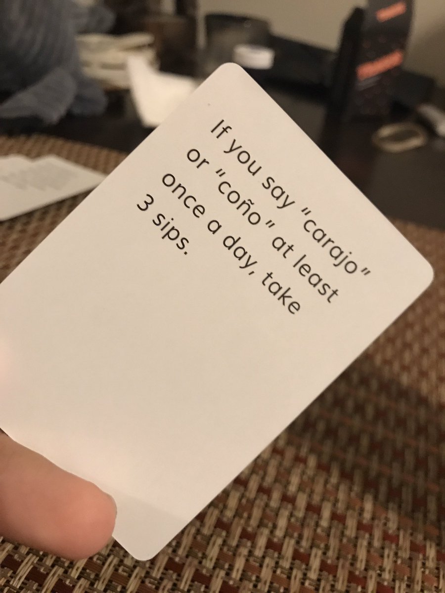 gridmerdyy's tweet image. I just got Tragos ( latino drinking game ) &amp;amp; honestly I feel soo attacked with these 3 cards 💀💀