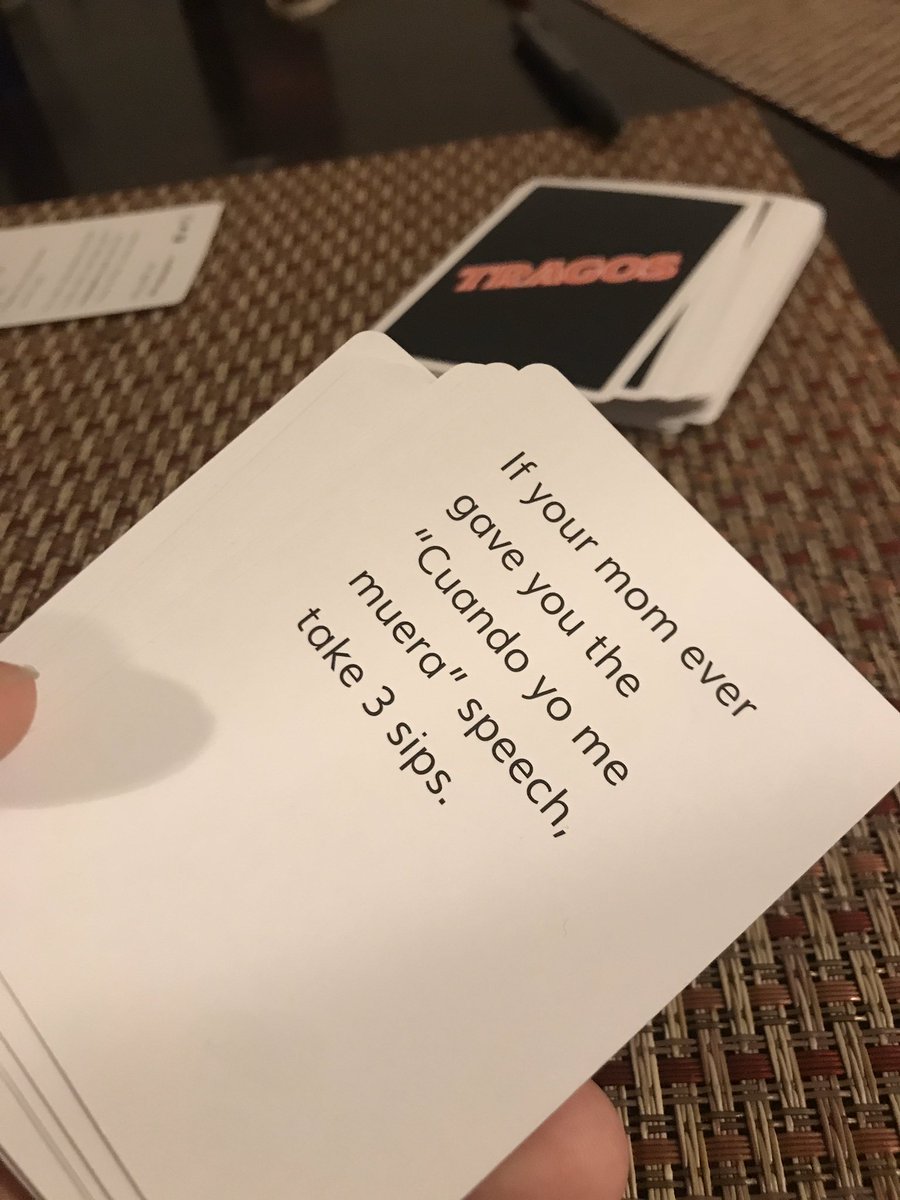 gridmerdyy's tweet image. I just got Tragos ( latino drinking game ) &amp;amp; honestly I feel soo attacked with these 3 cards 💀💀