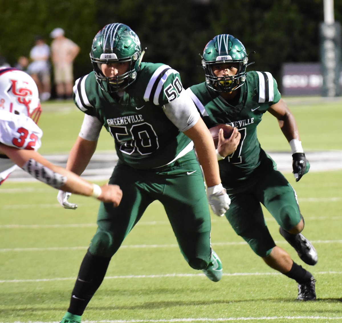 Congratulations to Greeneville LB-Ty Youngblood, DE-Leyton Mitchel and DB-A.J. Stewart on being named to the TSWA's Class 4A All-State Team.