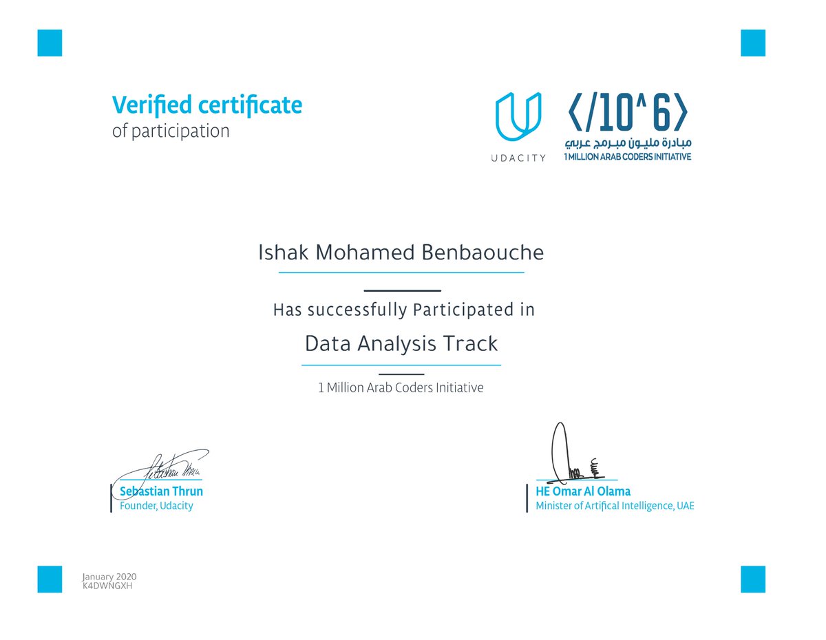 kad1s1a's tweet photo. Okay ! Let's do this. They say Data is the new Oil, AI needs Data, and big companies present their 'Awesome' products just to collect peoples data
#DataScience #Data #SQL #PostgreSQL #NanoDegree
#1MAC #Data_Analysis_Track
#1MillionArabCoder
#Udacity https://t.co/ITPJQ10bjg