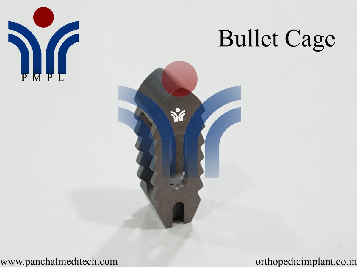 PMPL_panchal's tweet photo. PANCHAL MEDITECH PVT. LTD.
#SpineImplants #Cages #MonoScrew #PolyScrew #SpineConnectingRod #ComentedPolyScrew #HACotedScrew #AnteriorCervicalLockingPlate
It is also used to replace diseased vertebral bodies or for treating tumors. https://t.co/dbZTQ4dmVk