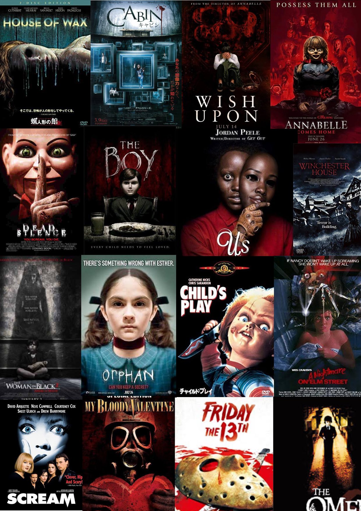 暦 ホラー映画好きと繋がりたい 恐る恐るついに 観たもの中で個人的に好きなもの画像にまとめました シリーズもの リメイク載せきれなかったんですけど大好きです マイナーなホラー映画から色々観ます 後半はダークファンタジー形で好きなものを少々 暦 ホラー映画好きと繋がりたい 恐る恐るついに 観たもの中で個人的に好きなもの画像にまとめました シリーズもの リメイク載せきれなかったんですけど大好きです マイナーなホラー映画から色々観ます 後半はダークファンタジー形で好きなものを少々