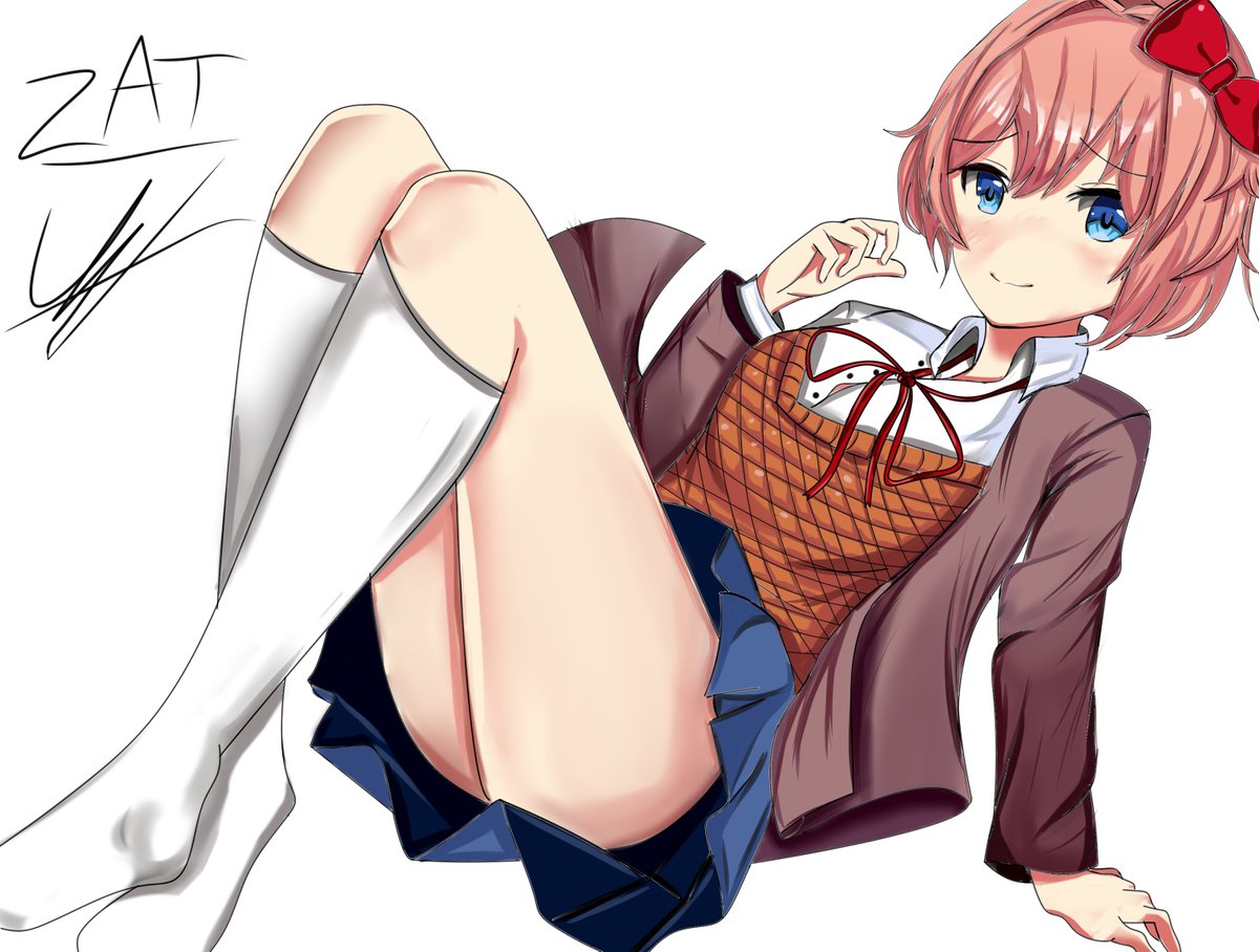So I finished this T H I C C Sayori. 