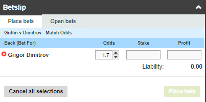 ACdn88's tweet image. 🎾ATP - Grigor Dimitrov VS David Goffin
✅Grigor Dimitrov @ 1.70 (89%)

Pariez sur cette cote ou pariez sur votre cote. Rejoignez-nous maintenant et en savoir plus sur AsianConnect
📩DM me pour plus et obtenez un FREEBET 50 €

#TeamParieurs #TeamParieur #ATPCup2020