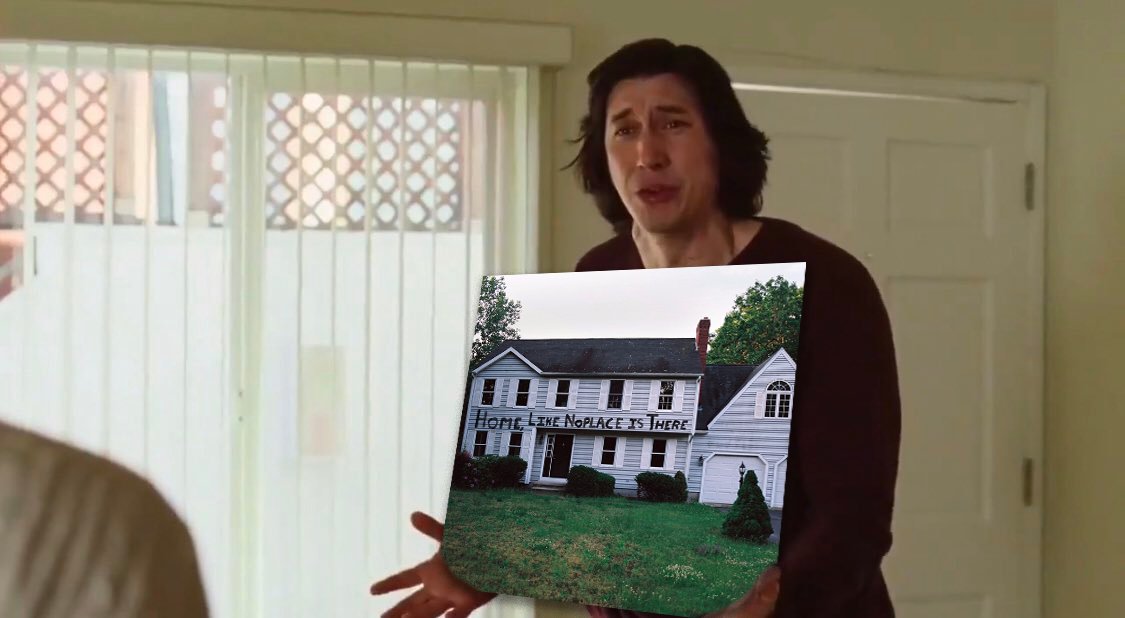 Adam Driver Holding Your Favorite Album on Twitter: "The Hotelier - Home, Like  Noplace Is There https://t.co/KeHZmsmF4O" / Twitter