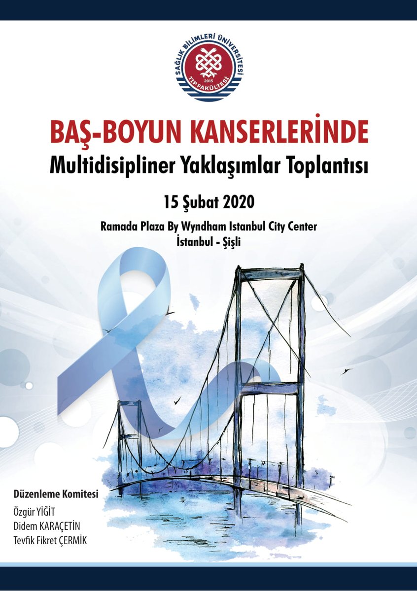 tipsbu's tweet photo. Baş - Boyun Kanserlerinde Multidisipliner Yaklaşımlar Konferansı - 15.02.2020'de  Ramada Plaza By Wyndham  İstanbul City Center Şişli'de... https://t.co/98AImnpdFB