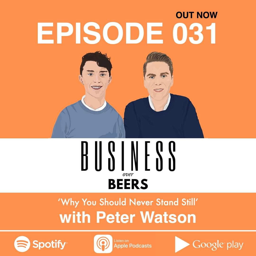 STempleBaxter's tweet image. He's back! 👀

Episode No.31 is here and Peter Watson is back to talk about 'Why You Should Never Stand Still'!
In this episode of Business over Beers, William and Sam sit down again with none other than Peter Watson.

@boverbshow