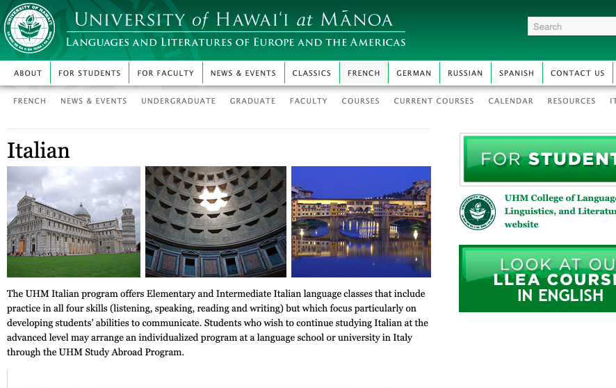 uh_manoa's tweet photo. Ready for a new #semester at #UHM? 
#TakeItalian at #UniversityofHawaii #Manoa! 🇮🇹
#Italian #Language and Italian #Film #cinema 📽️ #online classes offered! 🇮🇹
https://t.co/E7igAUc0K6 https://t.co/idx5sM3Ufp