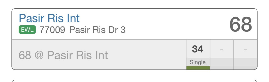 tonythay's tweet image. Really @GoAheadSG ? 34mins for bus?