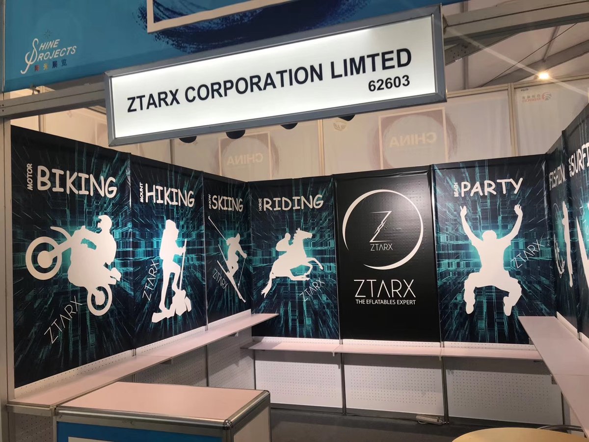 Ztarxeflatable's tweet photo. Setup Day @ Consumer Electronics Show, Las Vegas. All went well! https://t.co/0o3VAAOVO2
