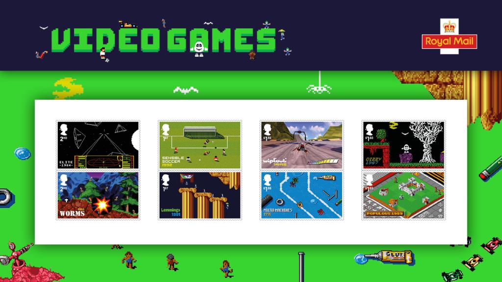 Video Games Stamps 2020
