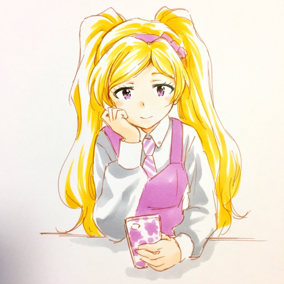 色塗りエミリー 
