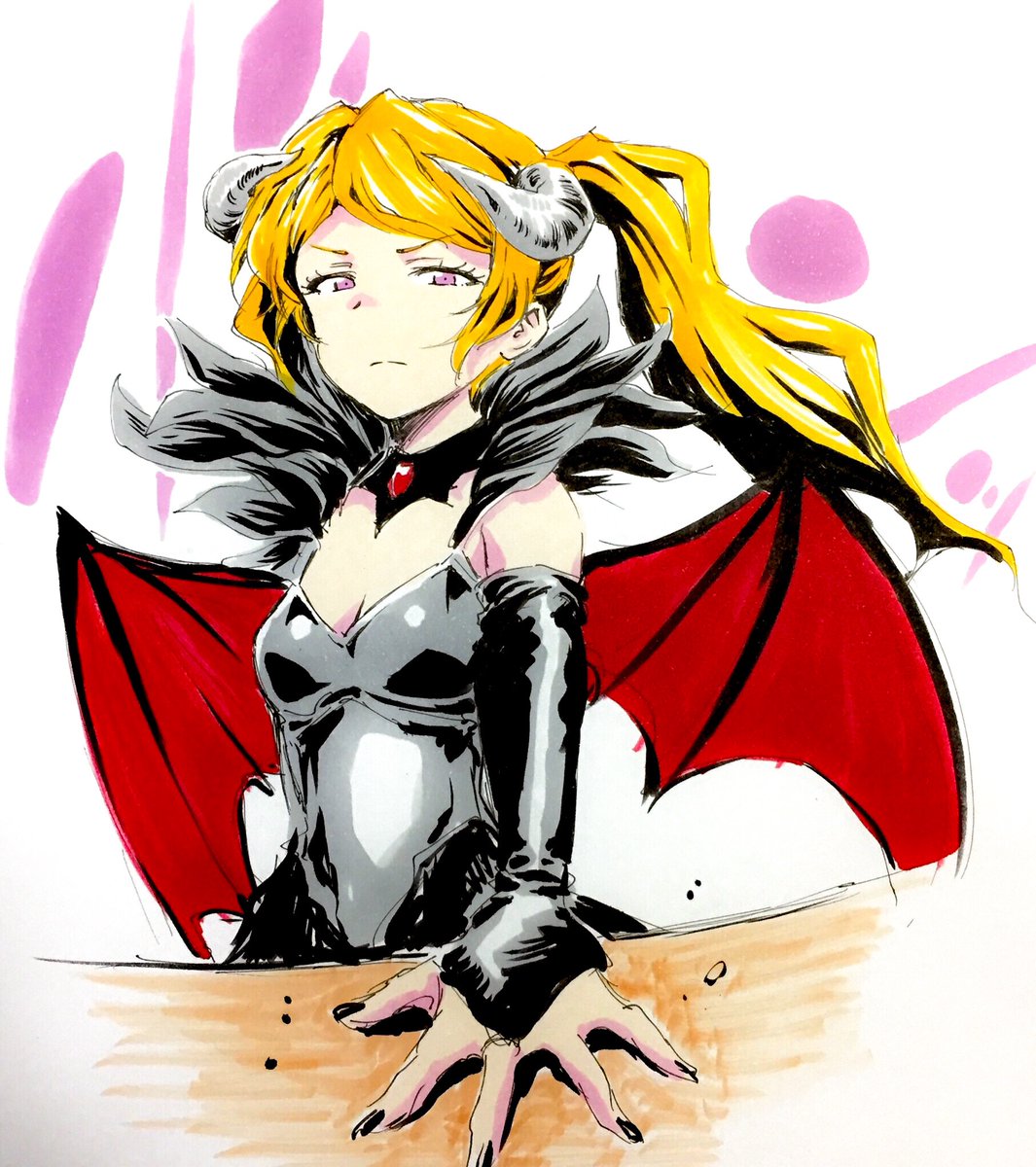 色塗りエミリー 