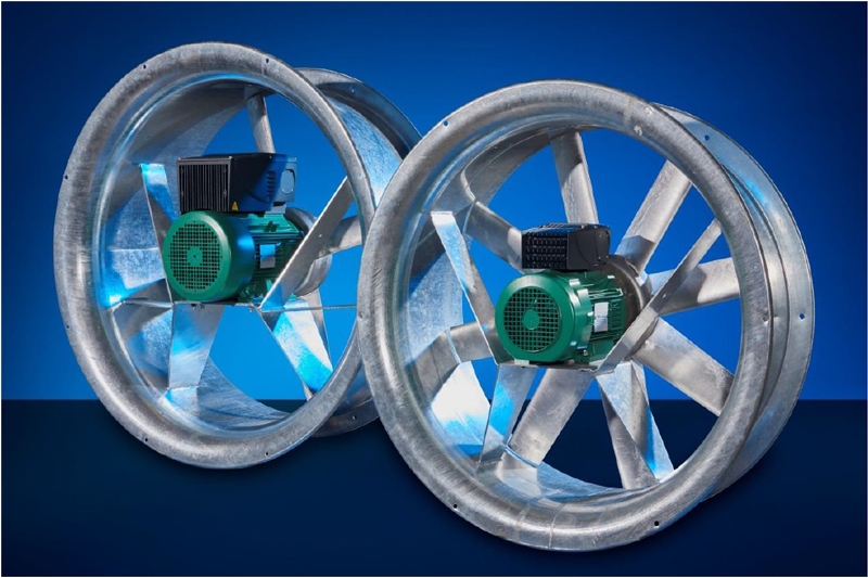 Leroy_Somer's tweet image. Intégré au moteur #IMfinity #LeroySomer, le #variateur #ID300 +ses nombreuses options paramétrage ont permis un ajustement parfait avc des #ventilateurs axiaux destinés au rafraichissement de locaux de #stockage. Solution offre performances nettement supérieures qu’avec moteur EC