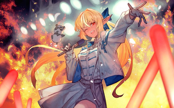 不知火フレア デザイナーによるイラスト ホロライブ非公式wiki