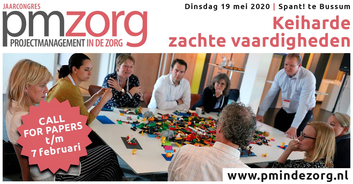 Voor het congres #projectmanagement in de #zorg zijn we op zoek naar interessante, leerzame en vermakelijke praktijkverhalen die aansluiten bij het thema: Keiharde zachte vaardigheden. Heb jij een suggestie? Laat het ons dan voor 7 februari weten via pmindezorg.nl/call-for-paper…
