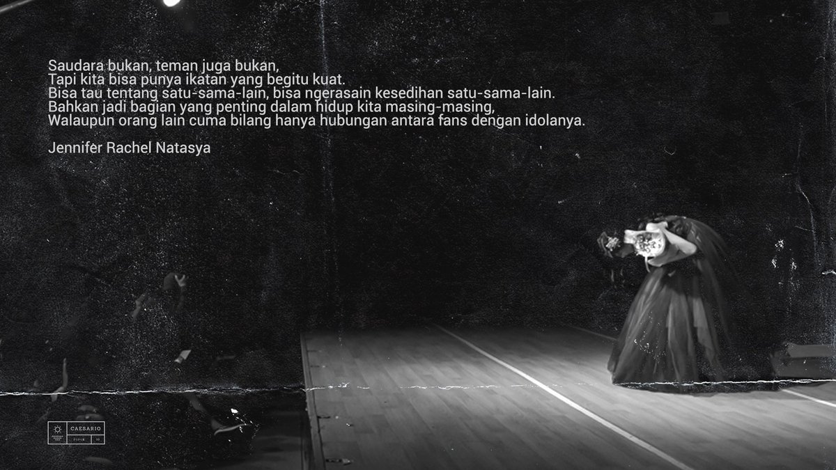 CaesarioSD's tweet photo. She's living as my inspiration.
by words, dream and smile.
for me, this is best of 4 @Rachel_JKT48 's quotes :')
#SolsticeRachel https://t.co/LMHeF5AKeg