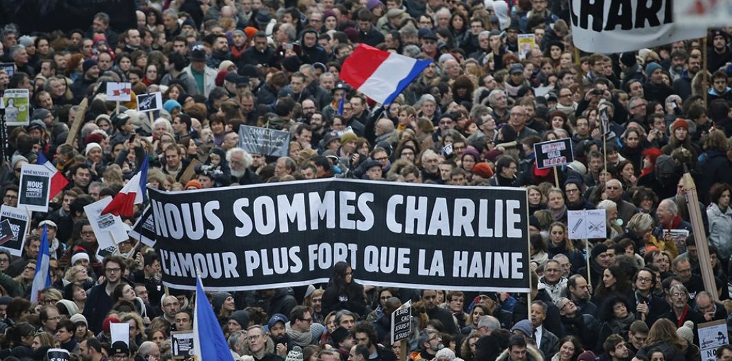 JeromeViaud's tweet photo. Jour funeste, il y a 5 ans, la barbarie terroriste a décimé la rédaction de #CharlieHebdo. Elle ne s’est malheureusement pas arrêtée depuis, nous dénombrons de nombreuses victimes depuis le 7 janvier 2015. N’oublions jamais les victimes au nom de la liberté ! #JeSuisCharlie https://t.co/xas9t6zzL2