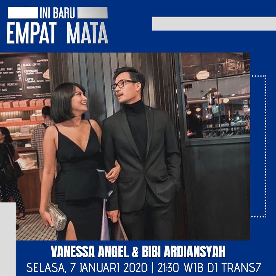 IBEM_TRANS7's tweet photo. Selain ginanjar, akan ada juga vanessa angel bersama sang suami , untuk pertama kali nya hadir di ini baru empat mata. Bagaimana cerita pasangan baru ini??? 

Saksikan ini baru empat mata, malam hari ini yaaa, jam 21.30 https://t.co/1S7C7omMyW