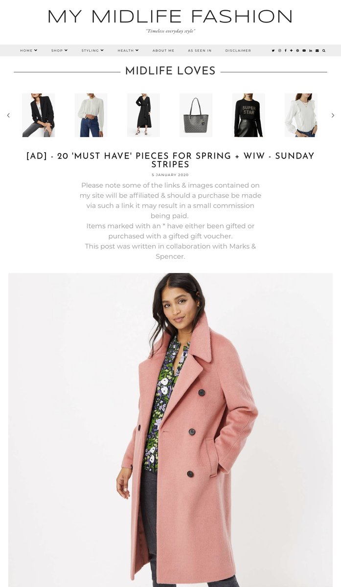 mymidlifefashn's tweet image. 20 &apos;must haves&apos; for Spring - the perfect wardrobe updates to lift your winter wardrobe ow.ly/2Q6q50xNmlk #fashion #style #springupdates #musthaves #over40fashion #over40style #midlife #fashion #newin @British_Style