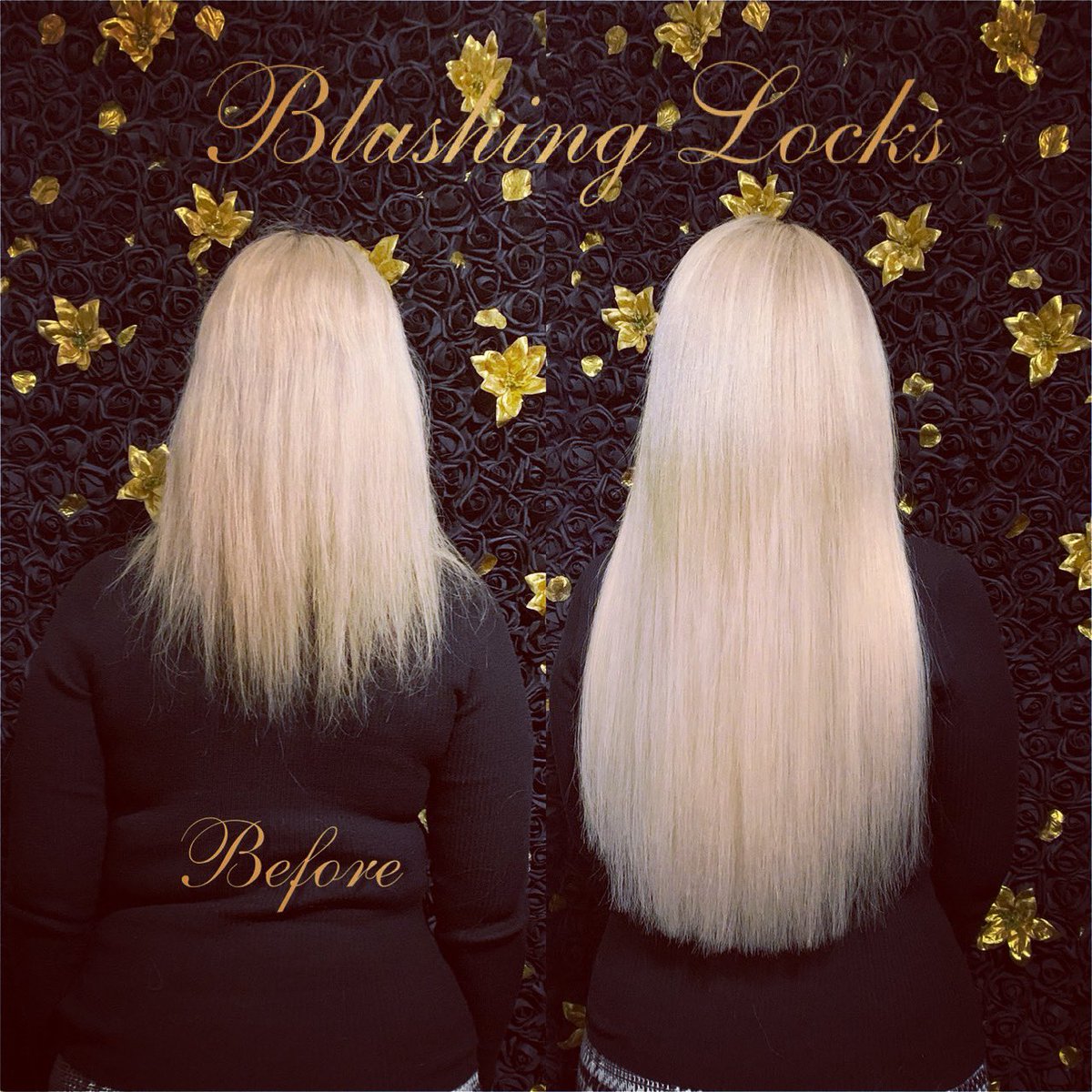 blushinglocks's tweet image. Before and after hair extensions @blushinglocks  #hairextensionsmanchester