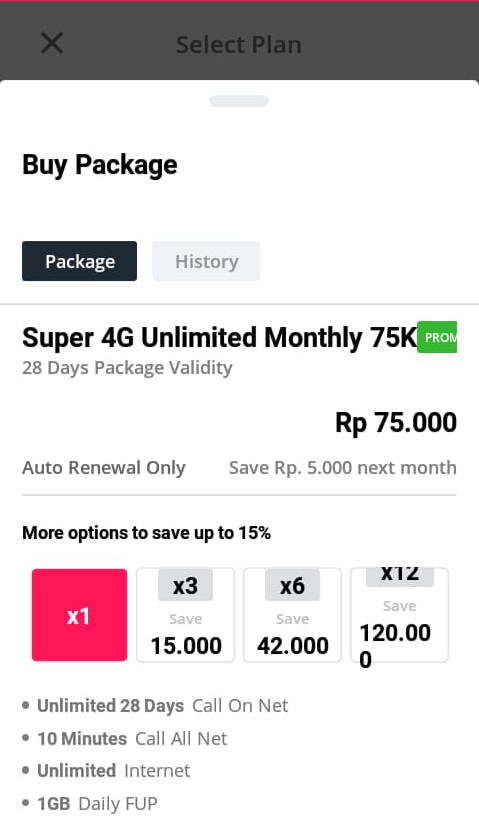 MySFGue's tweet photo. Gengs, siapa nih disini yang pakai paket data #4GUnlimited? Kalau kalian udah update aplikasi mySF, kalian bisa beli paket yang sama tapi harganya lebih murah lho. Yakin ga mau? Coba cek aplikasi kalian sekarang! https://t.co/FhHaD6OAna