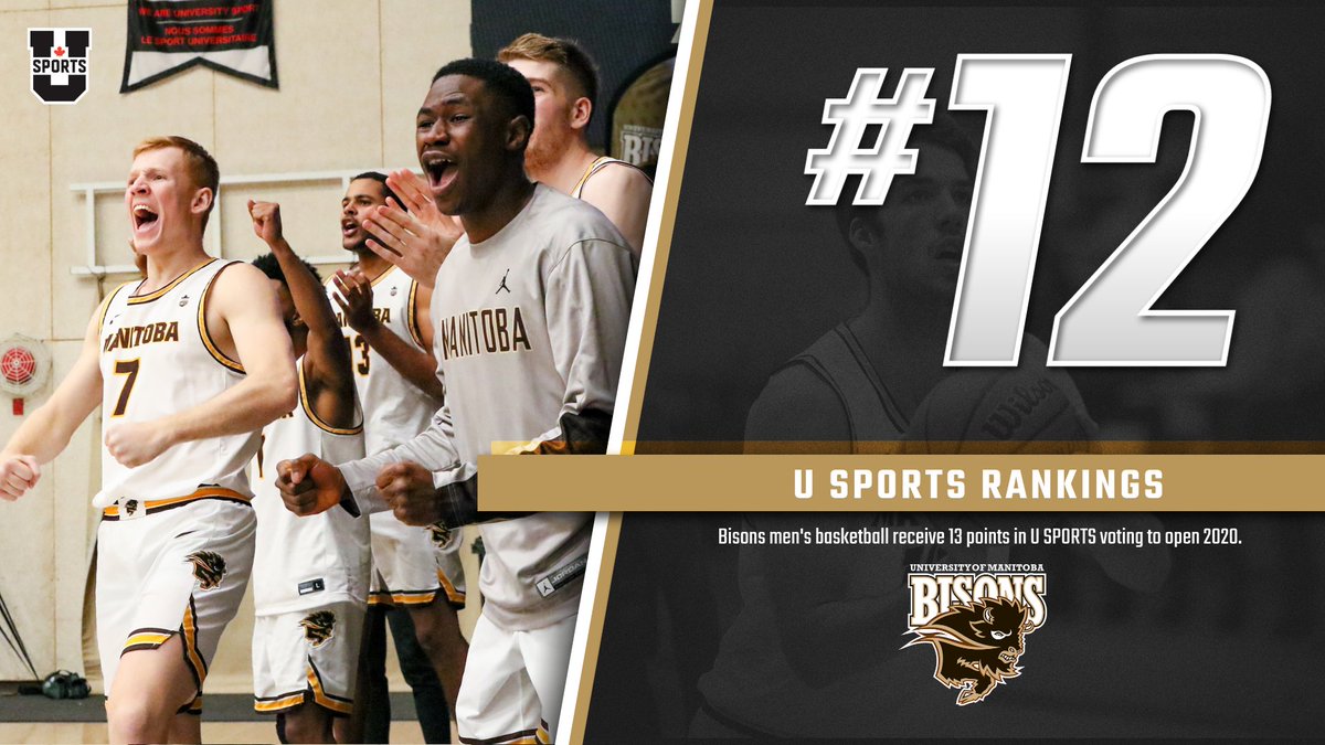 Your @BisonMBB are on the doorstep of the <a href="/USPORTS/">U-Sports.com</a> Top 10 to start the new year.

The Herd are 9-1 in conference play and were last nationally ranked in the 2015-16 season.

#WeAreAllBisons