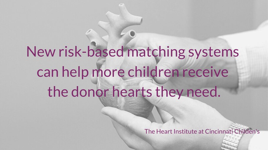 CincyKidsHeart's tweet photo. "A new study by researchers at @CincyChildrens provides hope that the number of children dying on the transplantation list while waiting for a new heart could potentially be reduced dramatically." 

More here: https://t.co/731PTruXN8

#CardioTwitter #Cardiology #CHD #HeartHeroes https://t.co/WWqFOEgJ4D