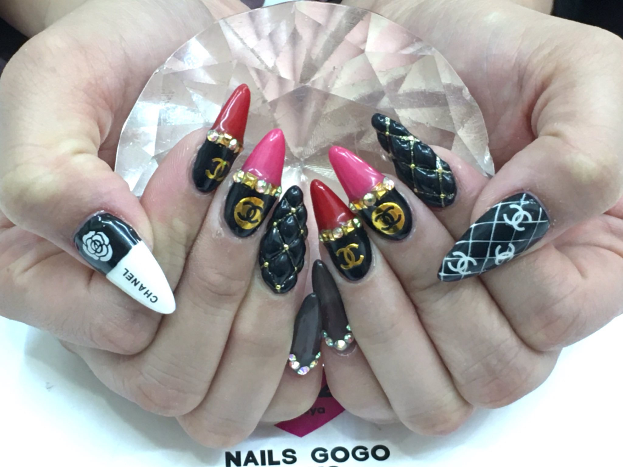 Nailsgogo 在 Twitter 上 渋谷ネイルサロン Nailsgogo 03 5728 4343 ご紹介 ネイル は ブランド風 ネイル シャネルネイル キルティングネイル ありがとうございました T Co Ilvuvmt64i 人気ネイルサロン 渋谷 ネイル スカルプネイル ネイルデザイン