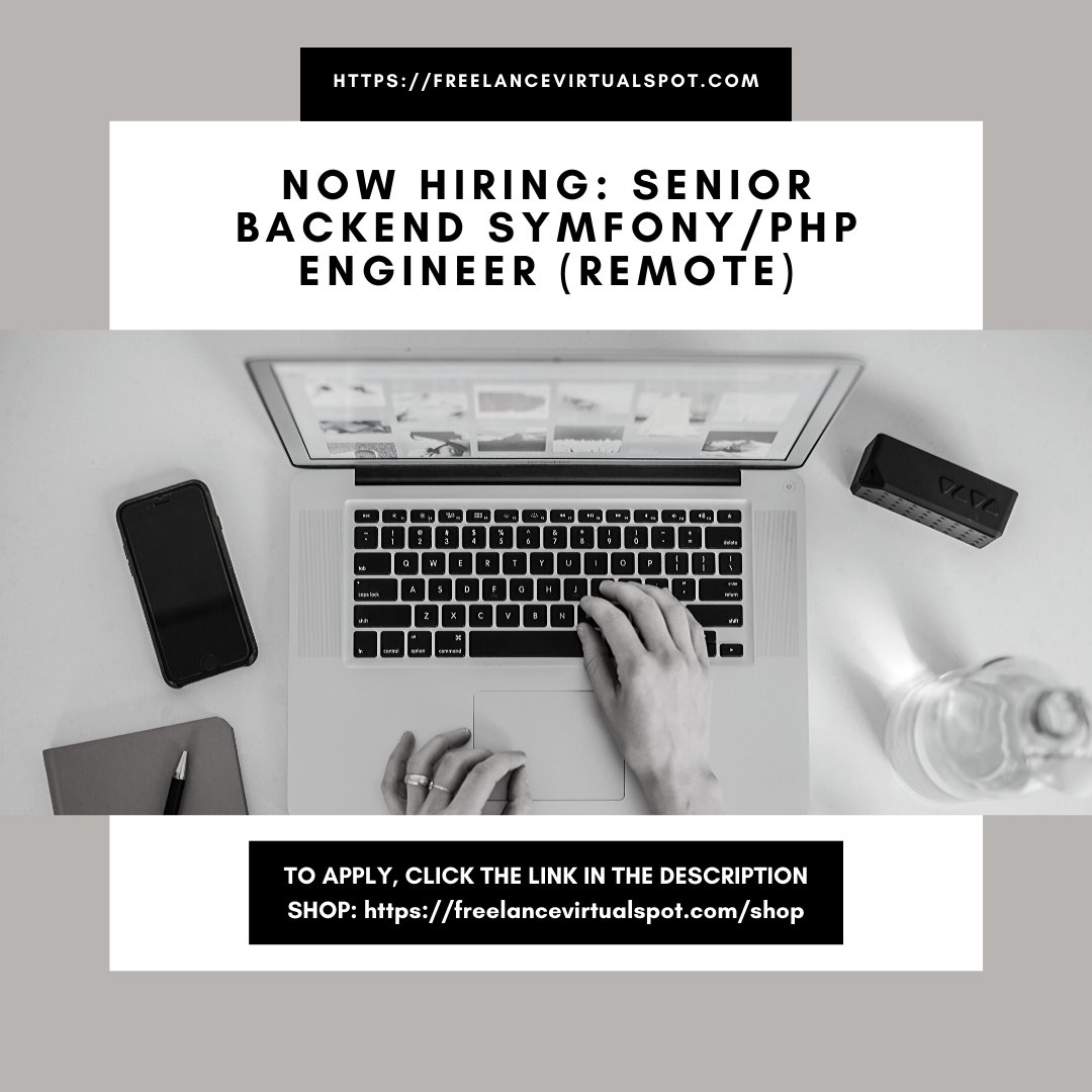 Freelance_Spot's tweet image. NOW HIRING: Senior Backend Symfony/PHP Engineer (remote) To apply, check this link:  buff.ly/2rYuBGa #nowhiring #SeniorBackendSymfony #PHPEngineer #remote #remotework #telecommute #telework #homebased #homeoffice #freelance 
#freelancevirtualspot #Compucorp