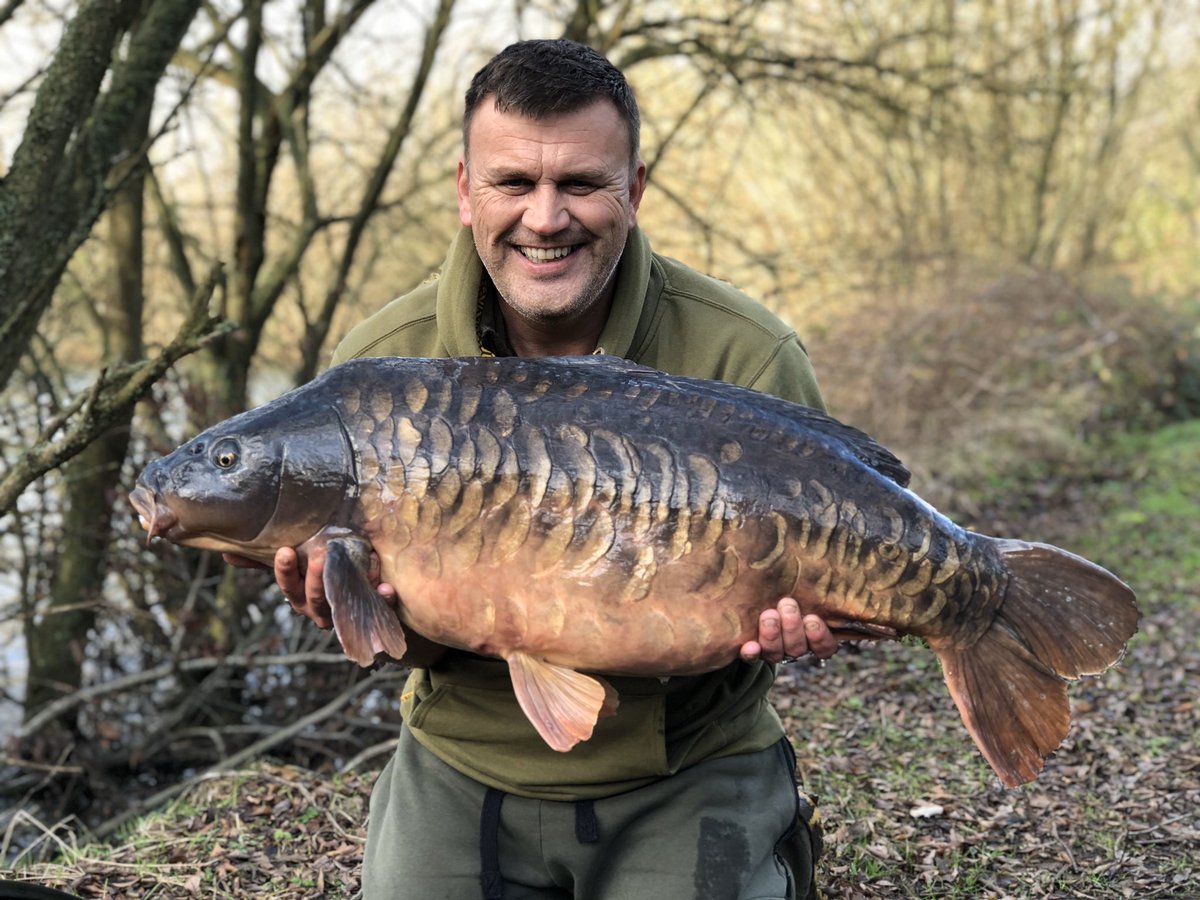 First fish of 2020 41lb 8oz only my 2nd fish from my tricky syndicate and it’s a PB over the moon 😁😁
