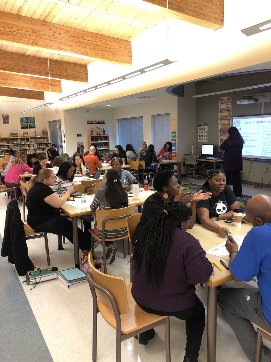 LJavonne's tweet image. Great day of learning at NCIES. @BrandilynnPicc1 and @inspirenteachpb are doing an excellent job of presenting. #litnccs @PandasNCIES @CCSElemEd @CCSSuptConnelly