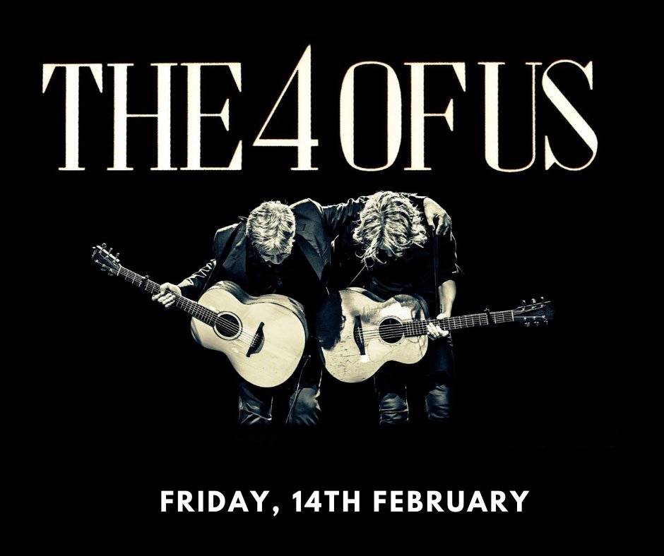 GarbosCastlebar's tweet photo. ‼️ TICKETS NOW ON SALE ‼️

After their SOLD OUT gig at Garbos Venue last August, @the4ofus are coming back!

🗓 Friday, 14th February
🕘 Doors Open 9pm
🎫 Tickets on sale online: https://t.co/agHiyaAcfU https://t.co/trexdo2grT