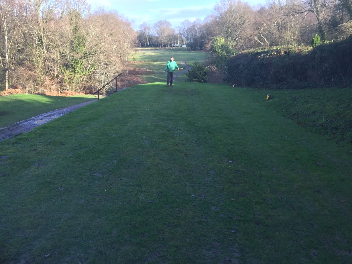 c_holty's tweet photo. Another Good day Great bit of Slitting on the Tees plus sorrel roll , Also taking advantage of these temperatures over seeded areas as well ,Some problem Tees to sort out but All in all we are looking good Holtye G.C https://t.co/FWsqqAiJze