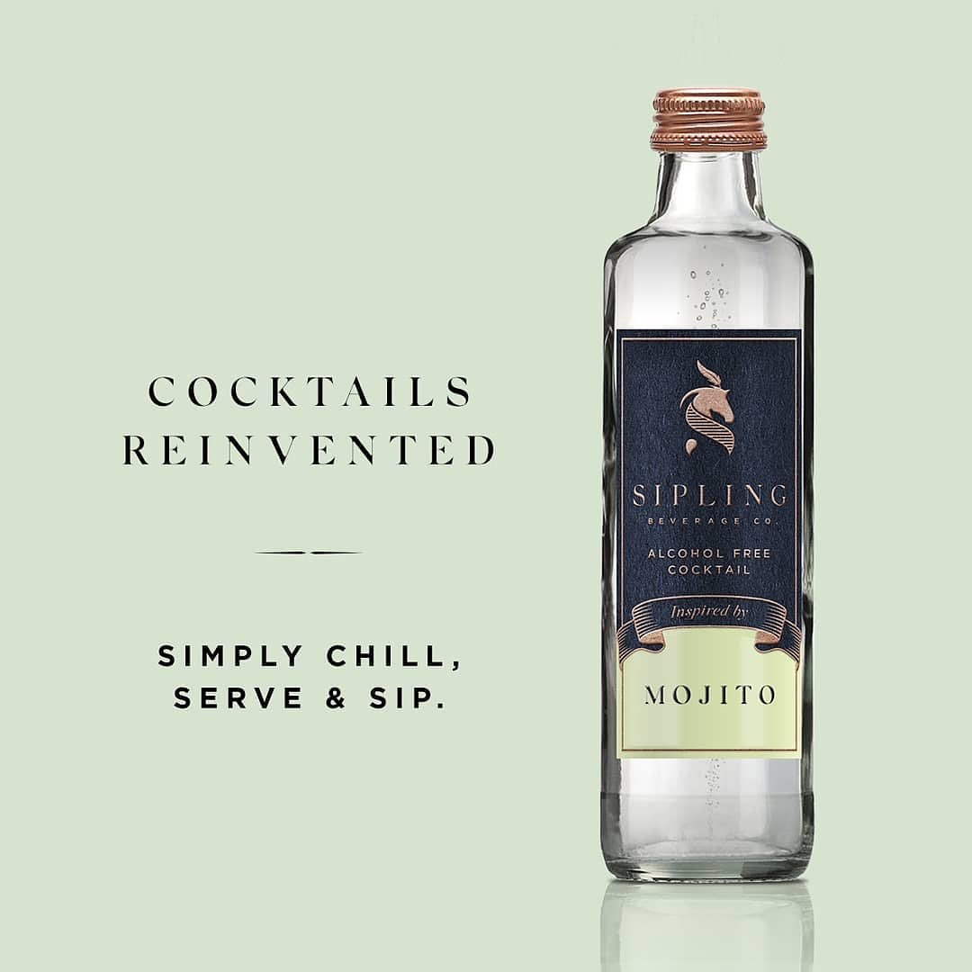 MrMrsFineWine's tweet photo. We're kicking off the New Year showcasing our new range of #Sipling #nonalcoholic cocktails! The #Mojito, traditionally a blend of white rum and mint, is reinvented in a sophisticated non-alcoholic form! Simply chill and you still feel like you're joining in on the fun! https://t.co/DEwO4rHyPm