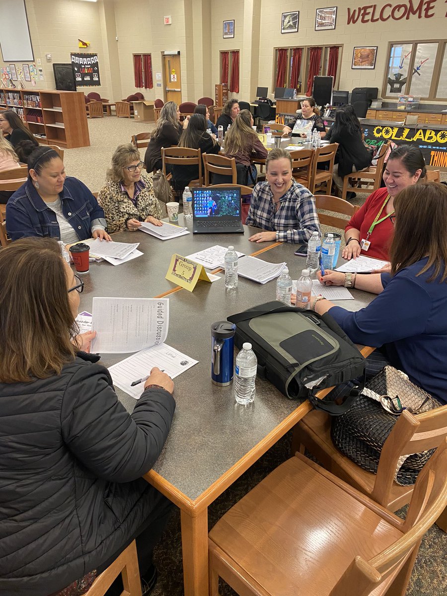 LFCISD 5th grade teachers learning from each other. #smallgroupinstruction