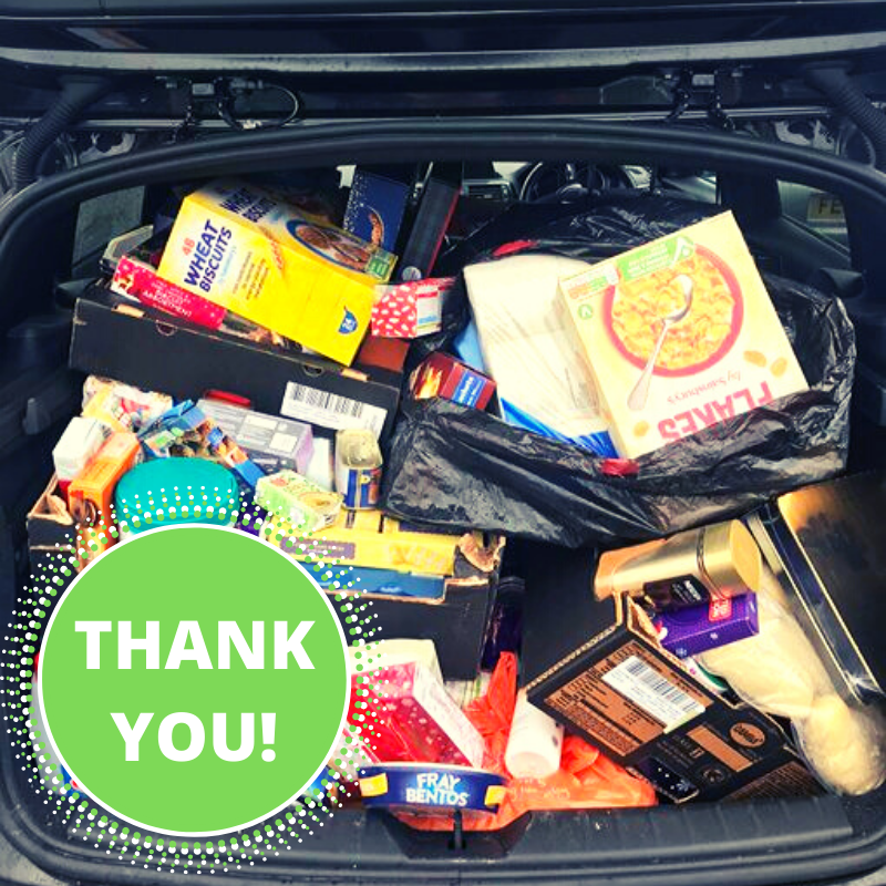 YourCBCHousing's tweet photo. WOW, we're so grateful to everyone who kindly donated to @Sainsbury’s Oakley in support of their #shopforothers campaign to help Brighten a Million Christmases 

Thanks to your help, we received a whopping 3,564 items for our tenants who needed extra support this Christmas #Help2 https://t.co/TGsQ2S6mql