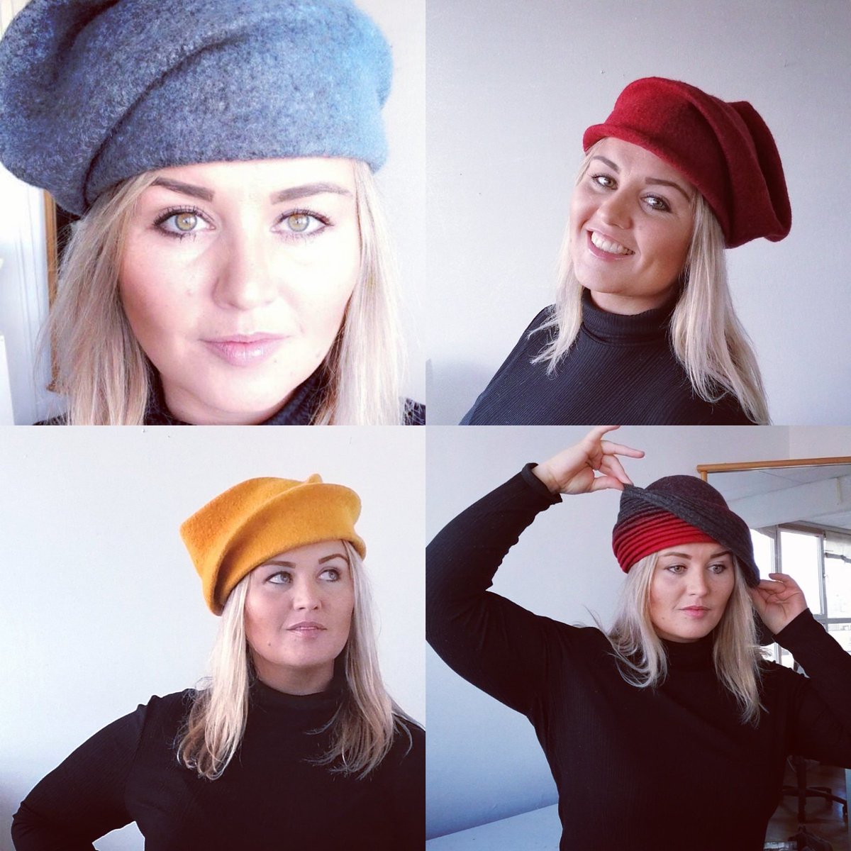 zsofiamarx's tweet image. Preparing for a photo shoot for my brand new website! Excited!
#photoshoot #hats #hatlovers #hatgame #hatdesigner #milliner #madeinamsterdam #dutchdesign #wearableart #fiberart #felthat