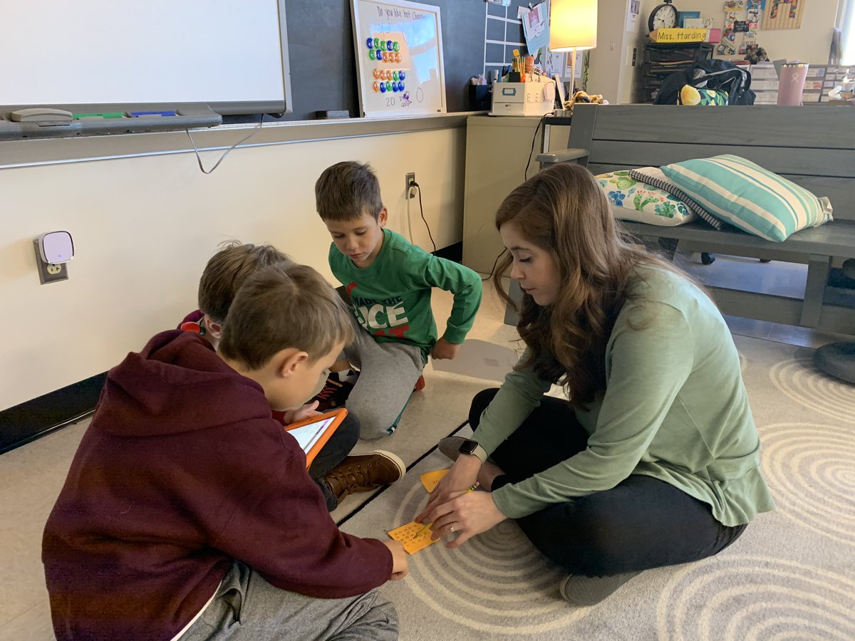 <a href="/ChloeHardingCB/">Chloe Harding</a> Thanks for collaborating on this project <a href="/ChloeHardingCB/">Chloe Harding</a>. I was impressed that all of your first grade students were able to use their math skills to “break-out” of the escape room. #cbinnovate