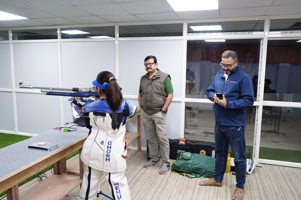 Joydeep709's tweet photo. Glad to share pictures of our next range in Howrah. #ShootingSportsClubHowrah is the newest club in West Bengal. Conveniently located in a point where 3 Districts ,Howrah,Hooghly and 24Paraganas meet. 30 min train ride from Kolkata too. #ShootersFactory @Lshukla6 @BoriaMajumdar https://t.co/1CyxXmEiGB