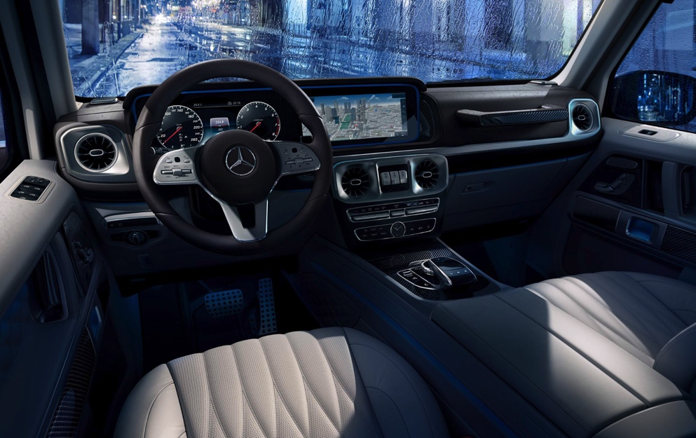 Every detail within the Mercedes-Benz G-Class is clear and confident, backe...