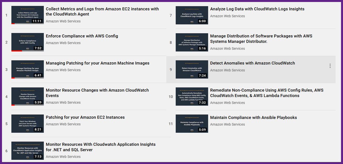 jeffbarr's tweet photo. Newest #AWS Management &amp; Governance videos:

1⃣ Instrument Applications for AWS X-Ray
2⃣ Integrate AWS Products into Your ServiceNow Portal
3⃣ Programmatically Create an AWS Account with AWS Control Tower

Playlist &amp; many more videos at https://t.co/fbJ4Tg18yW https://t.co/WfIn5tlKAv