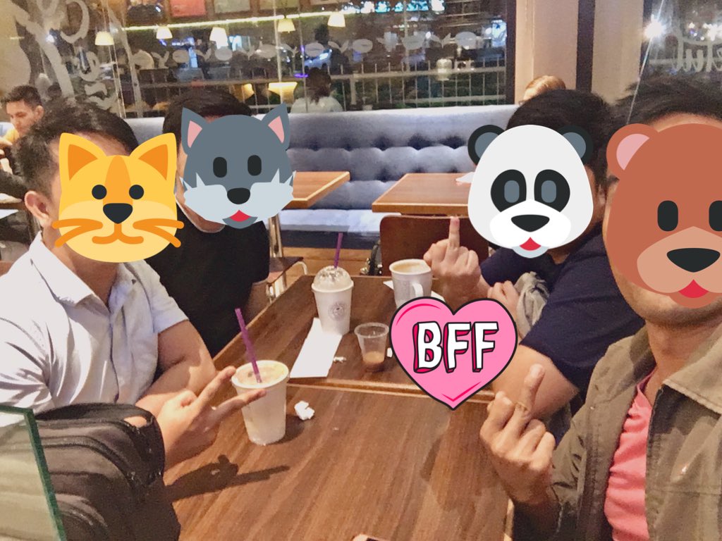 Iring_Laaw's tweet photo. Post Bday celebration... next na daw ang treat ๐ป yey
pibertdee buddeh @AdventurerBartz ๐๐๐๐ wish you more karat to come ๐
Greetings from @TheDeepTruth_09, Me and Mine ๐ธ
#altercdo #alterfriends #alterbff #cdoalter https://t.co/lxPw0FBfK5