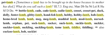 This will place where in the UK you were brought up:  The local name for a 'pet lamb' ie one on the bottle. In #Herefordshire -or at least the bit I come from- it is 'tiddler' .(From MV Barry Survey of English Dialects) #sheep #dialect #farming #countryside