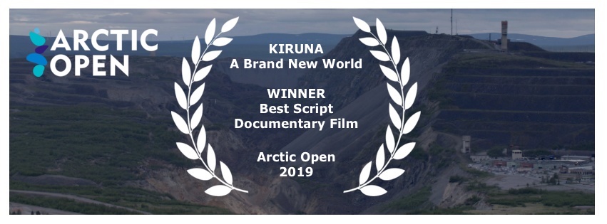 AnalogVision's tweet image. Great news coming from Arctic Open 2019. Winner of the BEST DOCUMENTARY FILM SCRIPT is Greta Stocklassa for her film Kiruna - A Brand New World. We are over the Moon!